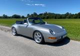 Porsche 993 Carrera Cabrio deutsch Scheckheft - Porsche 993 mit 3 Türen