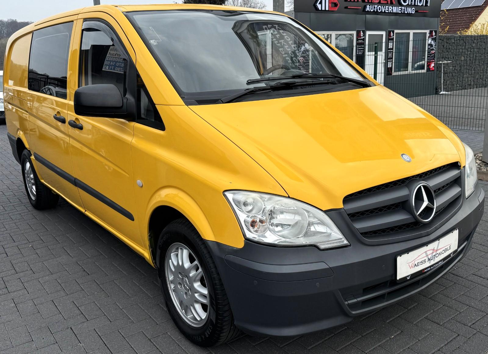Mercedes-Benz Vito Kasten 110 CDI Lang 2x-Schiebetür|3.Sit|AHK