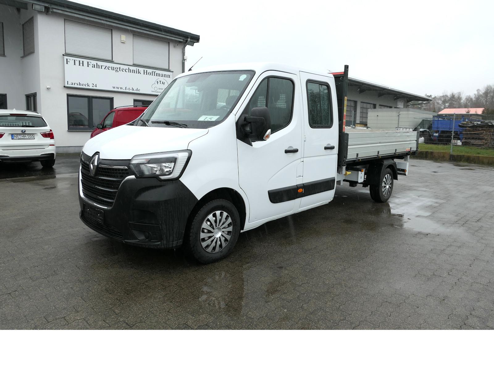 Renault Master Maxi Doka 3 Seiten Kipper L=3,2m Klima AH