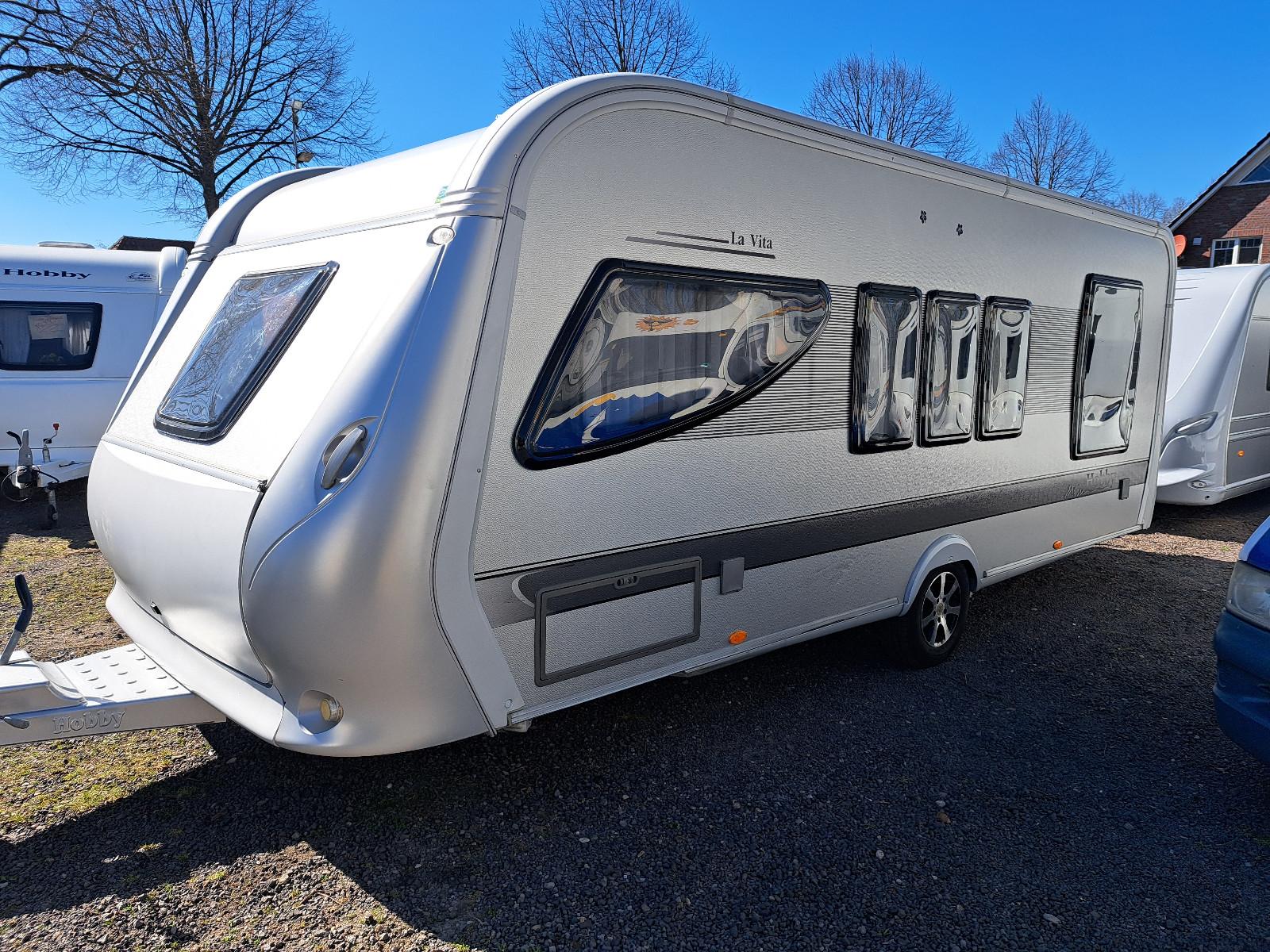Hobby 545 KMF LA VITA Mover Autark Vorzelt usw