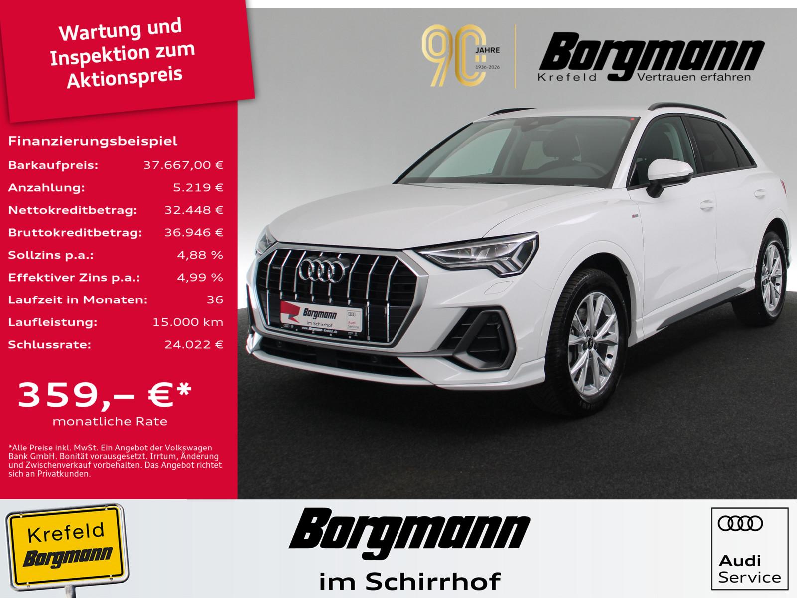 Audi Q3 40 TDI quattro S line AHK MATRIX-LED ACC NAVI