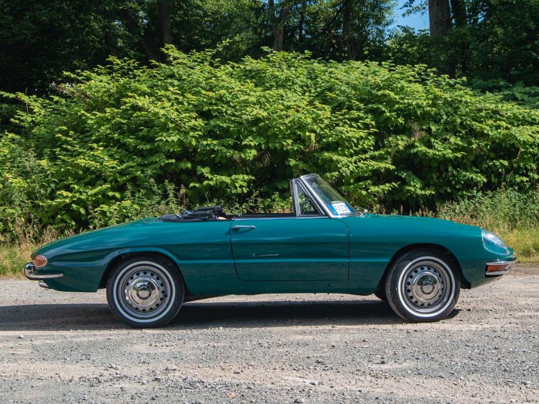 Alfa Romeo Spider 1300 Rundheckspider ASI-Zertifikat