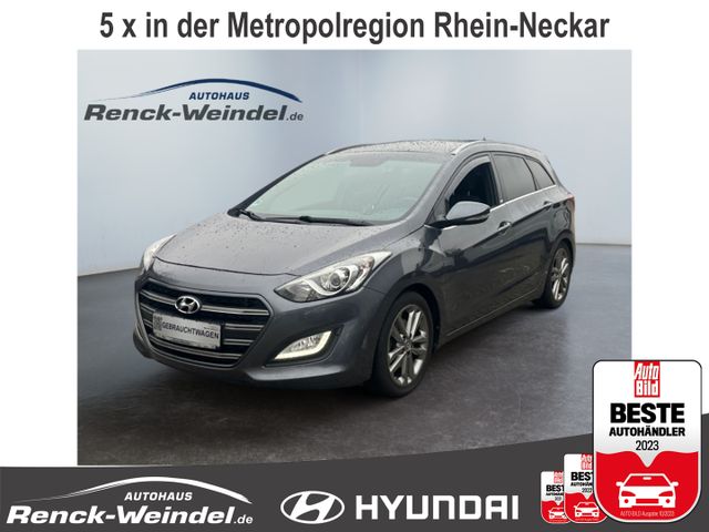 Hyundai i30cw 1.6 CRDi Passion blue SHZ LenkradHZG Alarm