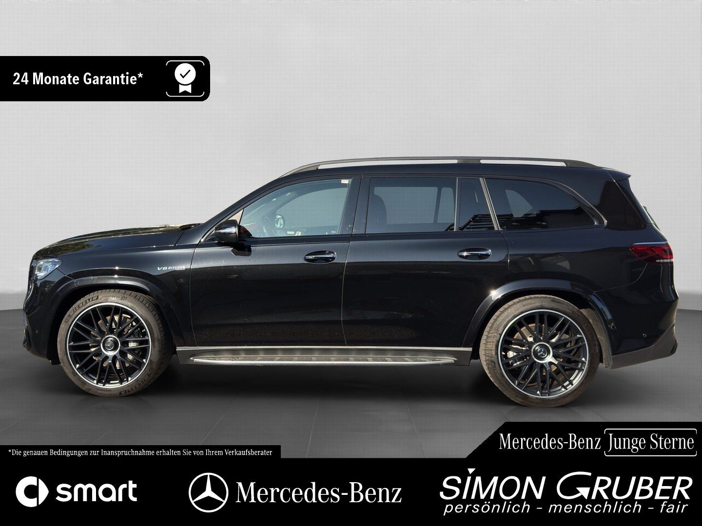 Fahrzeugabbildung Mercedes-Benz GLS 63 4M AMG Night Carbon Standhzg. 23 Zoll