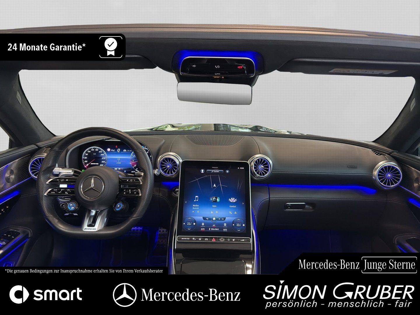 Fahrzeugabbildung Mercedes-Benz SL 55 4M+ AMG Burm Sitzklima Massage Nappa