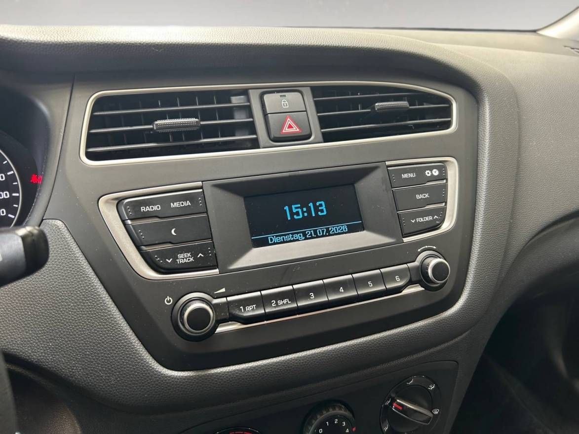 Fahrzeugabbildung Hyundai New i20 5-Türer Facelift | 1.2 Benzin M/T 75PS S
