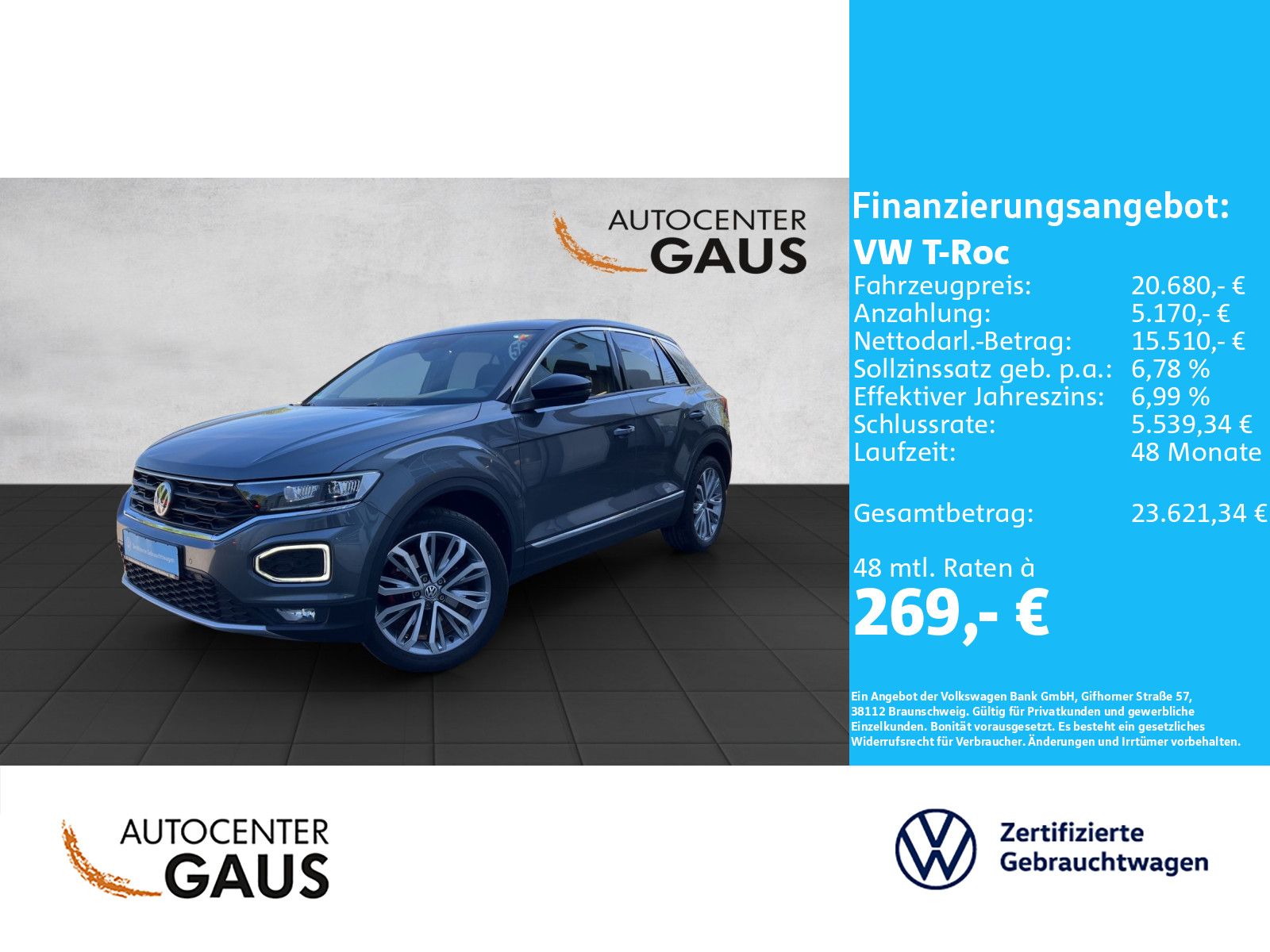 T-Roc Sport 1.5 TSI LED*Kamera*ACC*Navi