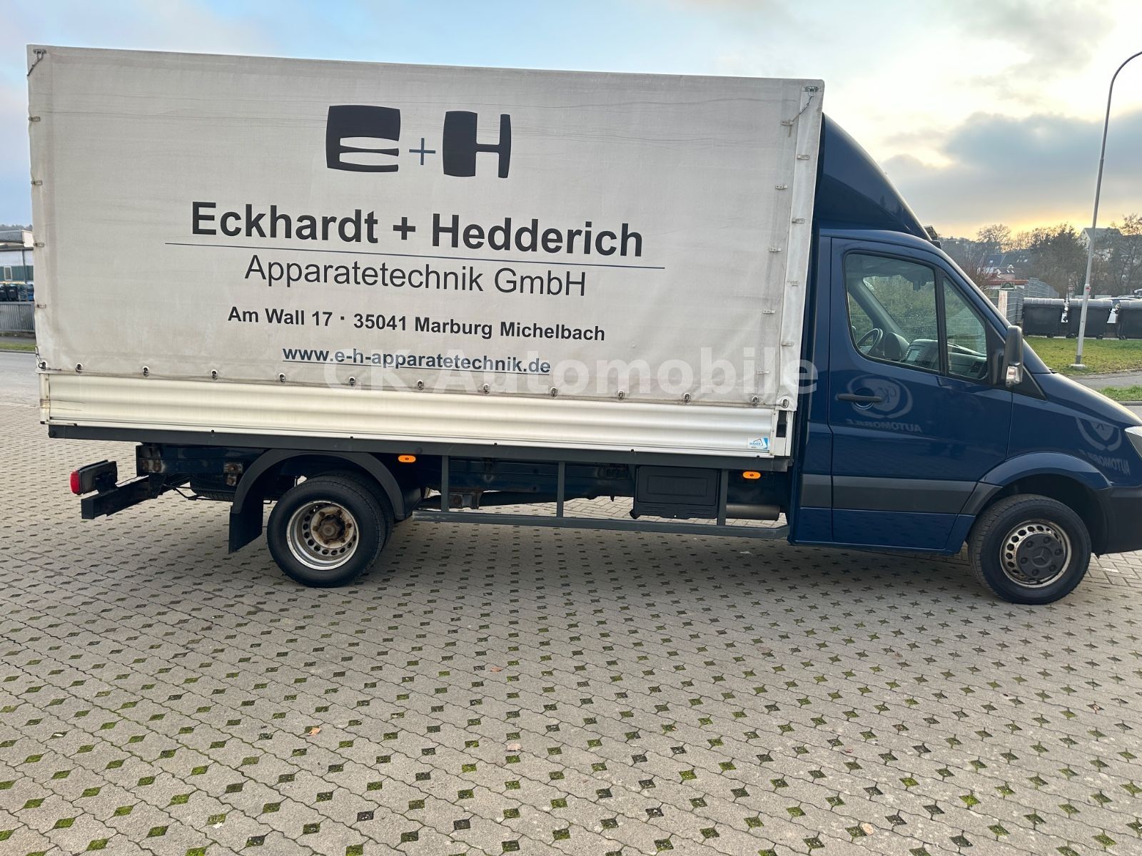 Fahrzeugabbildung Mercedes-Benz Sprinter II Pritsche/Plane 516CDI/Navi/Klima/AHK