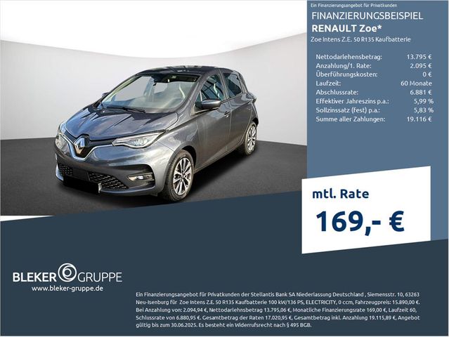 Renault ZOE Intens Z.E. 50 R135 Kaufbatterie