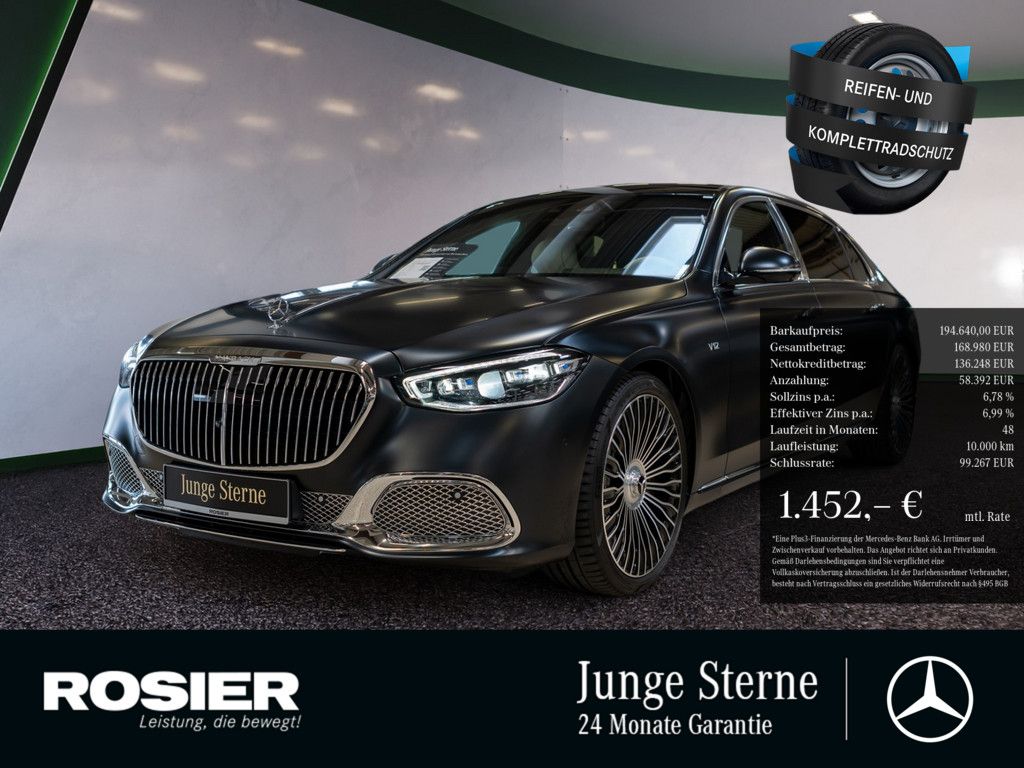 MERCEDES-BENZ S 680 4M Maybach Manufaktur Magno Firstclass Sta