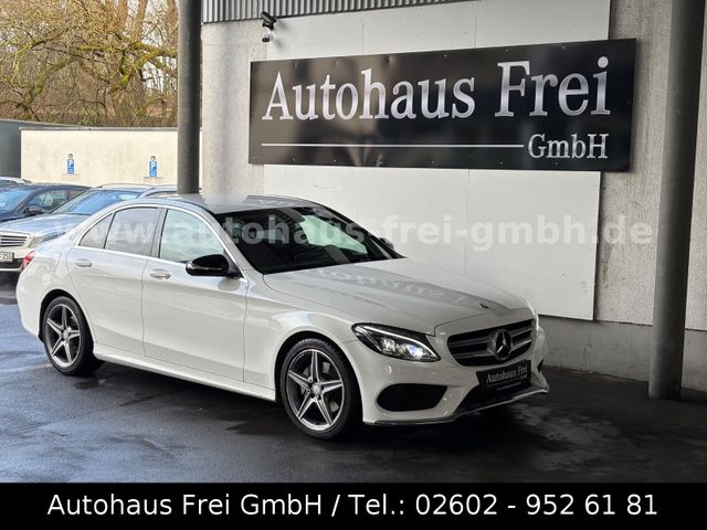 Mercedes-Benz C 200 CGI LIMOUSINE AMG-LINE*LED*NAVI*LEDER*AHK