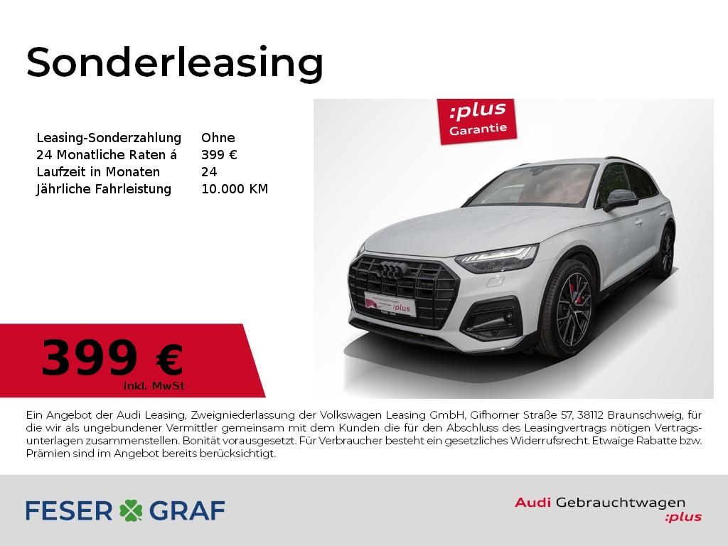 Audi Q5 50TFSIe qu./Matrix/Navi+/Leder/AHK/adAir/HuD/