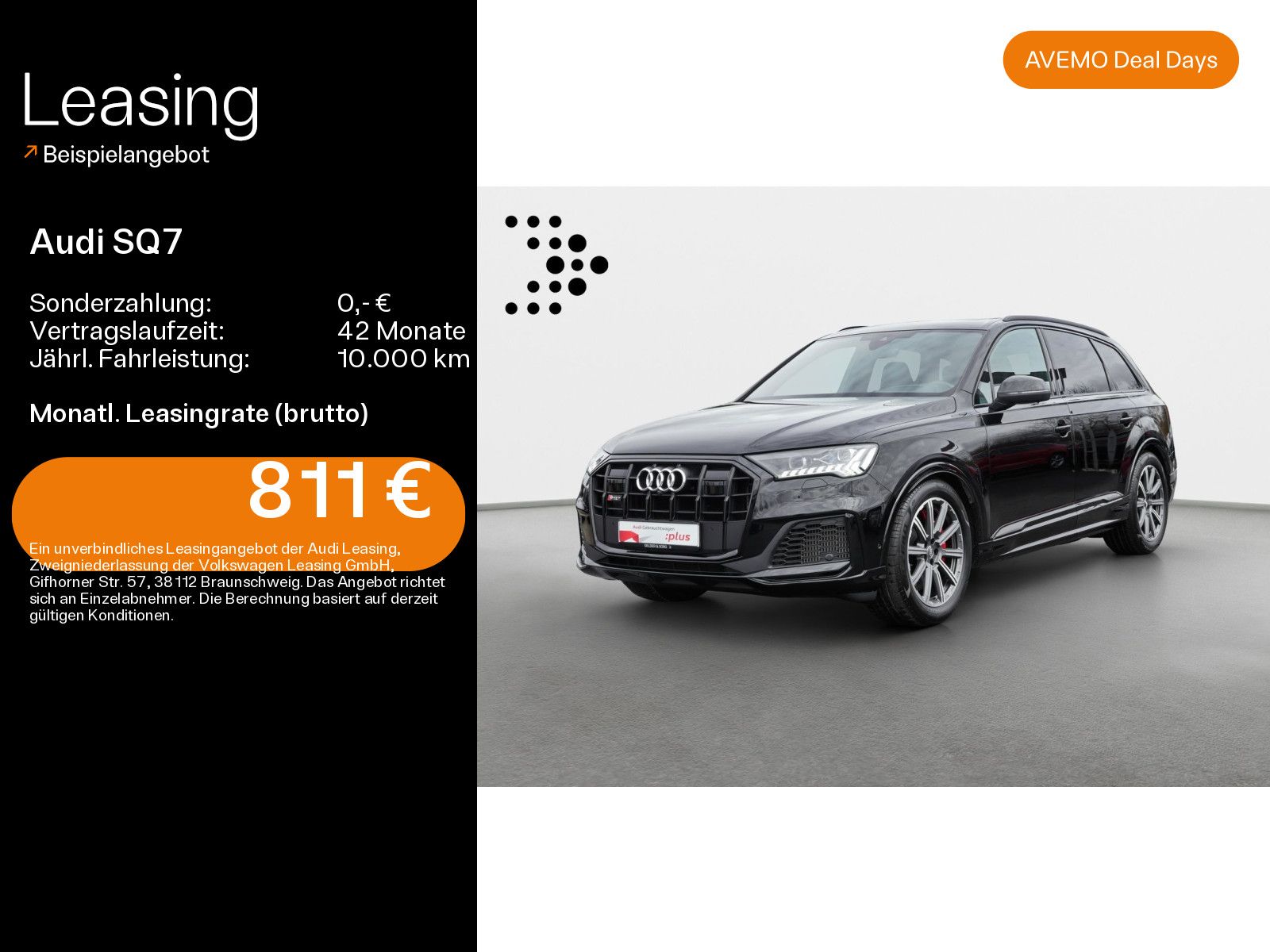 Audi SQ7 Pano*7Sitze*AHK*Stand*HuD*S-Sitze*Air*360°