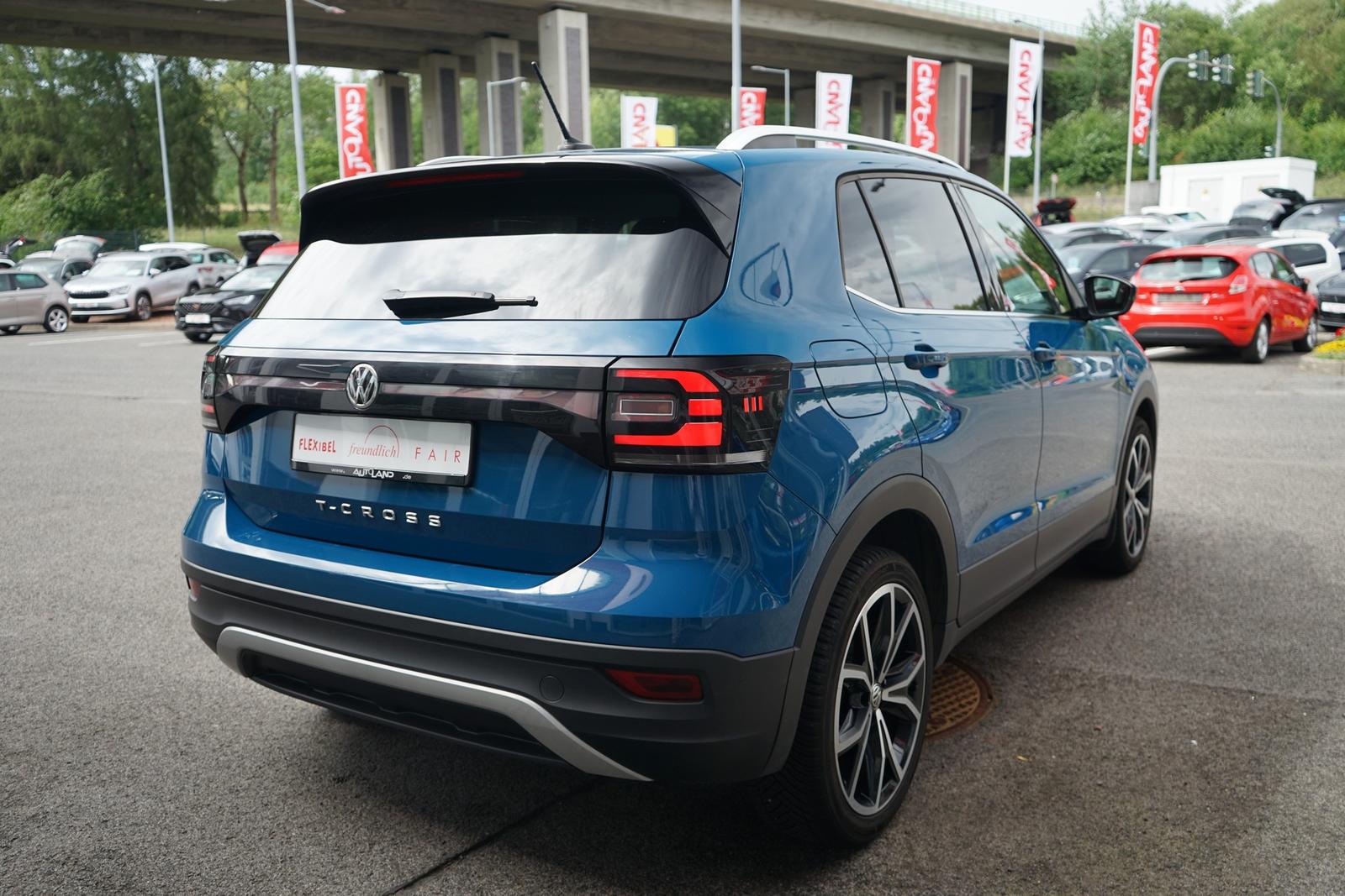 Volkswagen T-Cross 1.0 TSI DSG Klima Sitzheizung LED, миниатюра 9