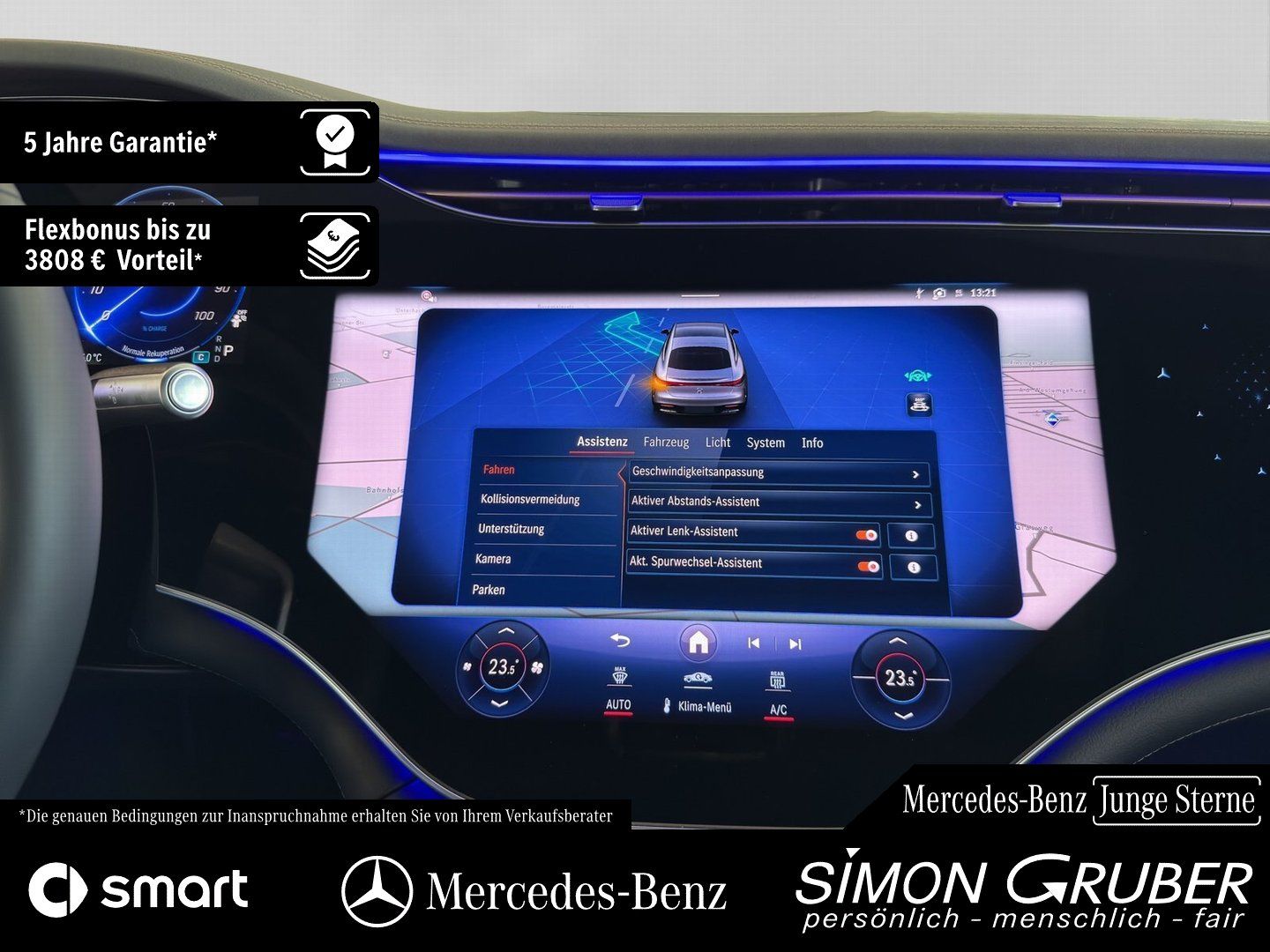 Fahrzeugabbildung Mercedes-Benz EQS 450 4M AMG Elec. Art Hyperscreen HAL Mod2026