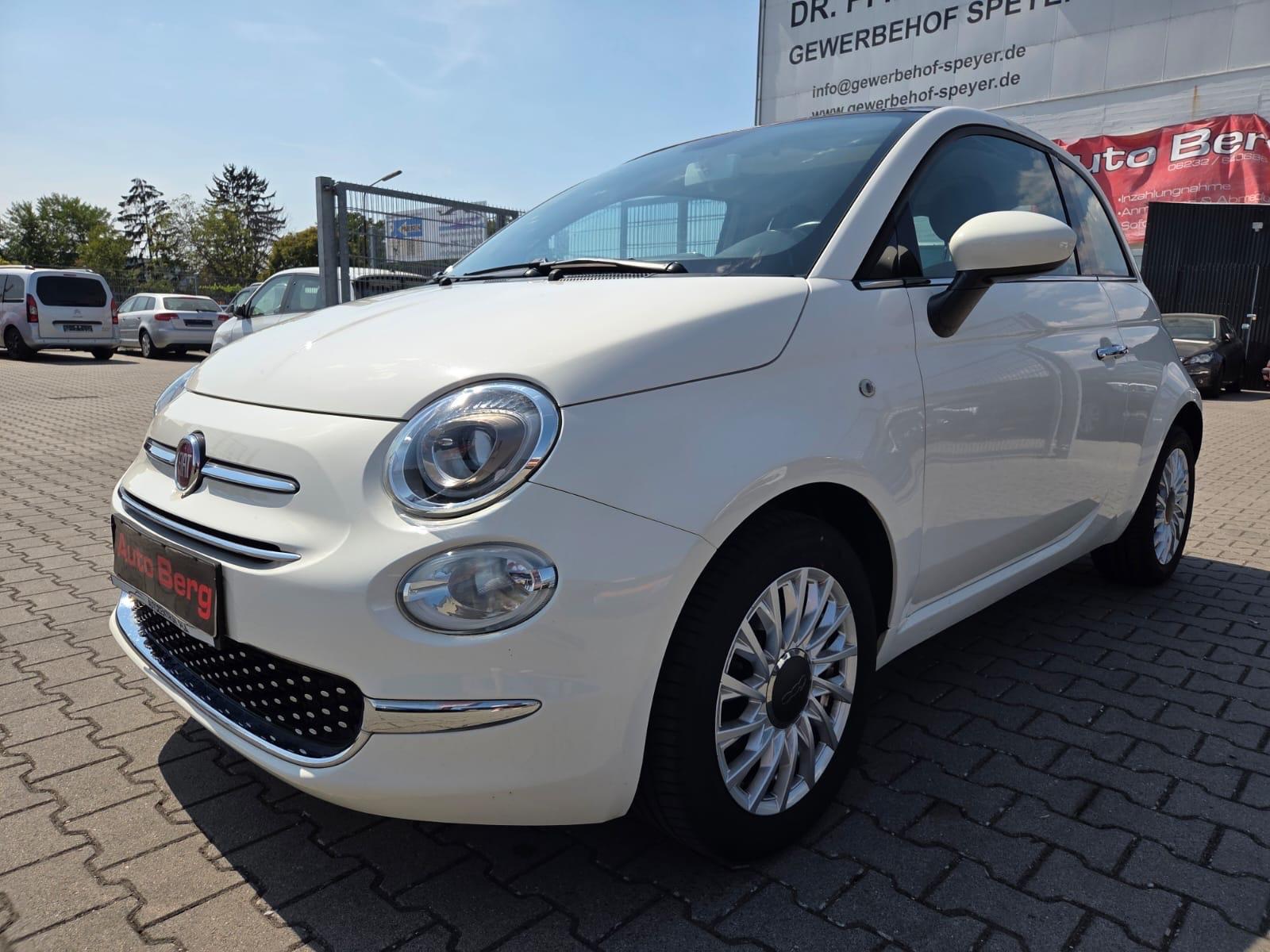 Fiat 500 Lounge*USB*WenigKM*8Fach*TüvNeu*Tempo*Klima*