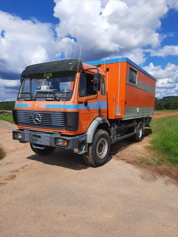 Mercedes-Benz 1222 A Offroad Expedition Allrad Wohnmobil