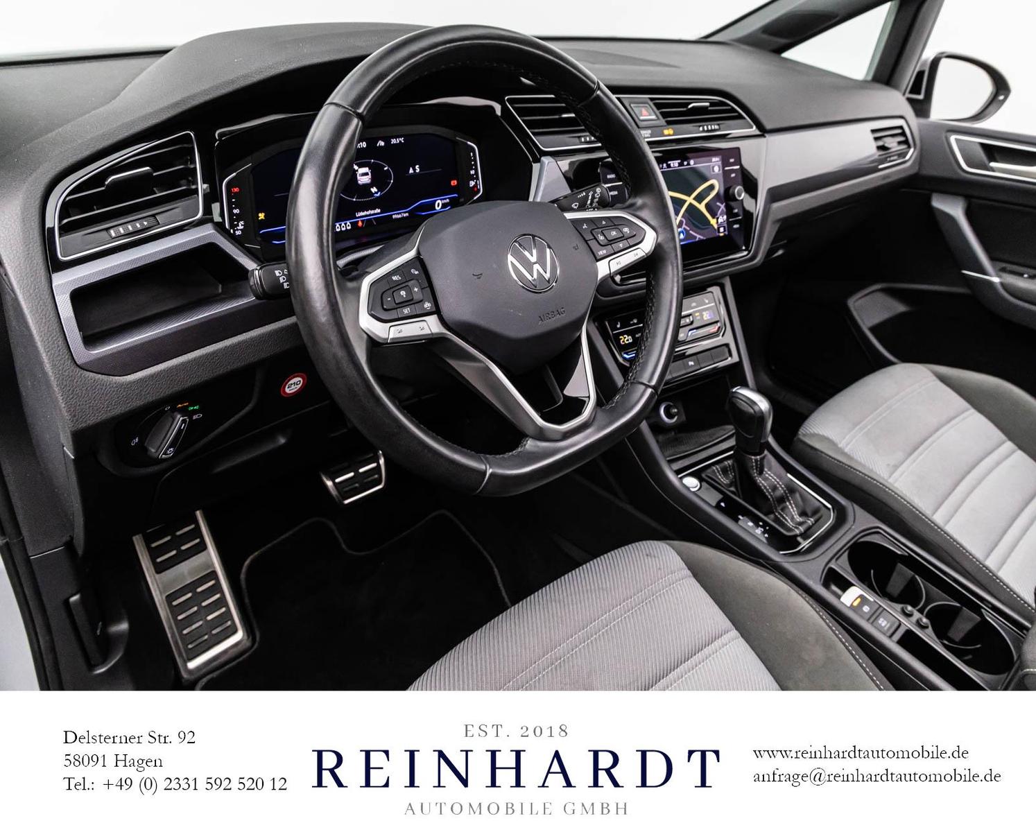 Volkswagen Touran 2.0TDi R-LINE LED/ACC/PANO/AHK/7-SITZE/VC, миниатюра 14