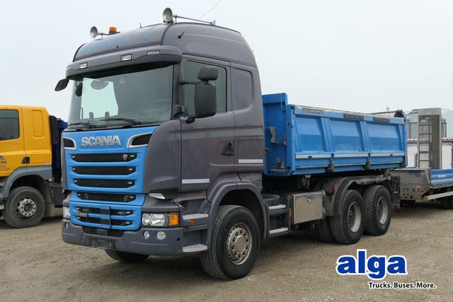 Scania R 580 6x4, Meiller, Bordmatik, Klima, Hydr. AHK