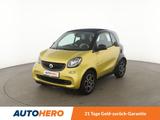Smart fortwo 1.0 Basis passion*NAVI*TEMPO*KLIMA* - mit Benzin-Antrieb: Gold, Kleinwagen