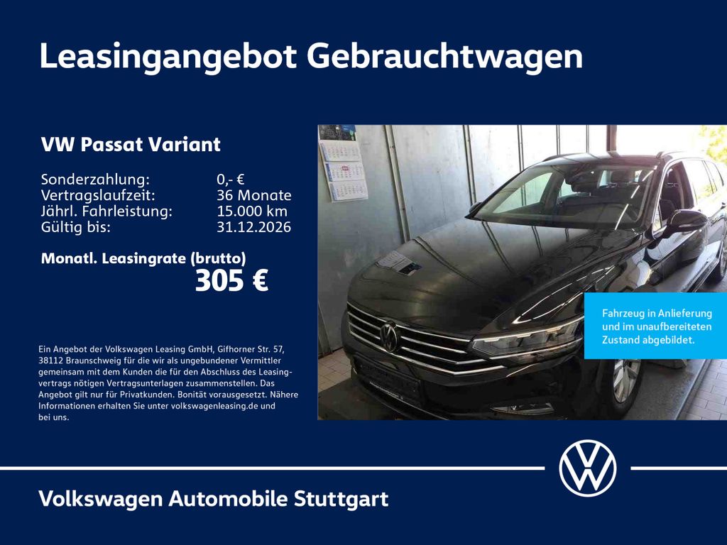 Passat Variant Business 2.0 TDI DSG Navi Kamera