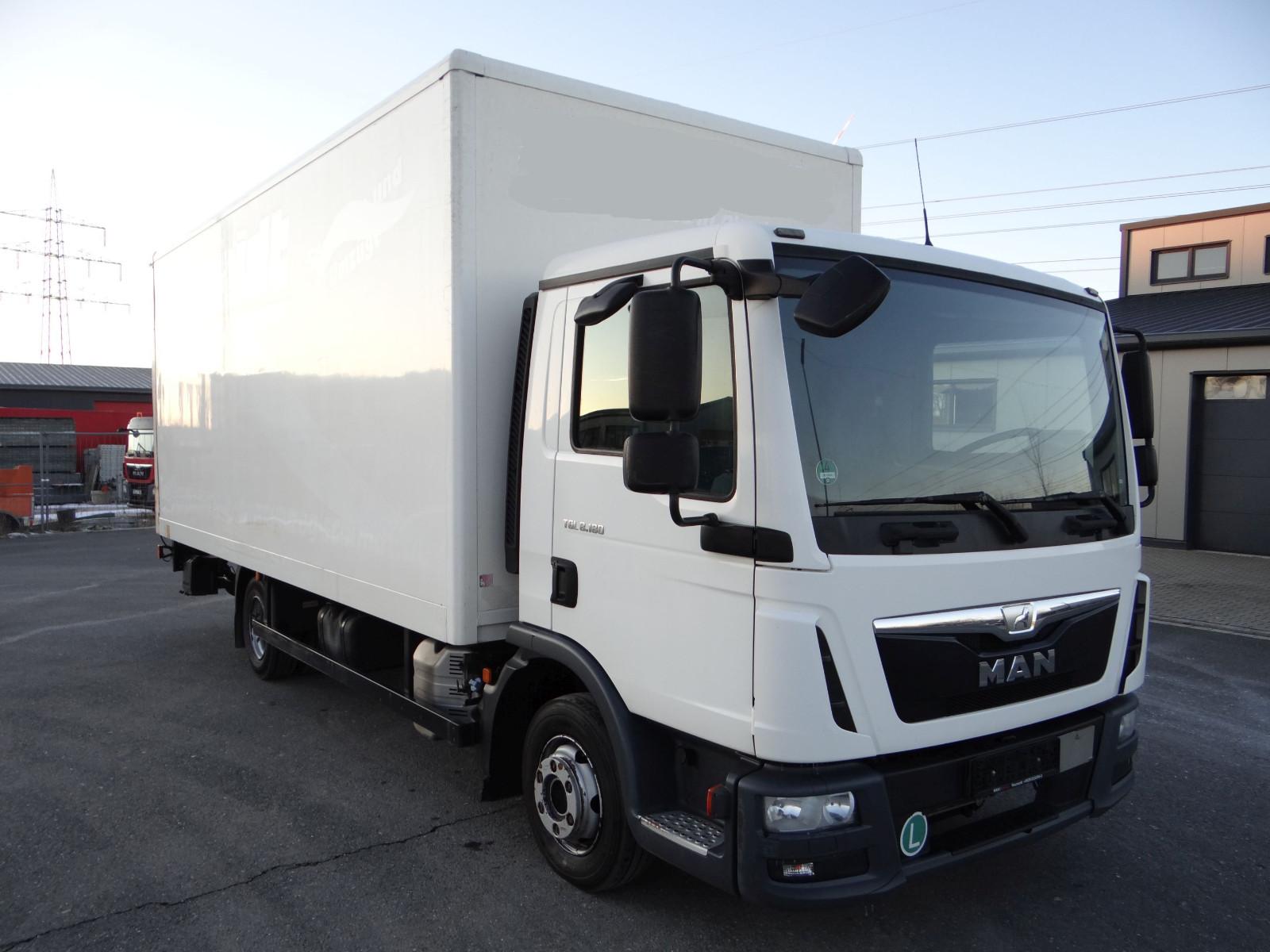 MAN 8.180 TGL Koffer mit Ladebordwand EURO6