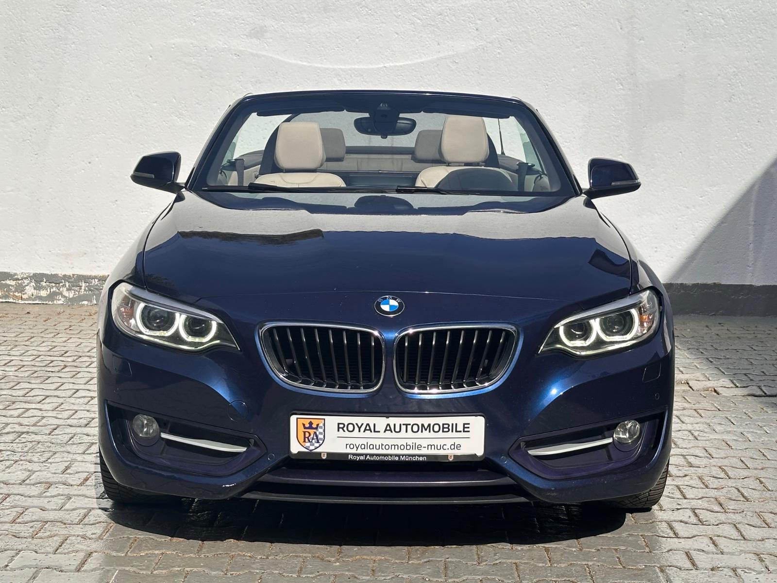 BMW 220d Cabrio Sport-Line/Kamera/Leder/Key-Less/LED