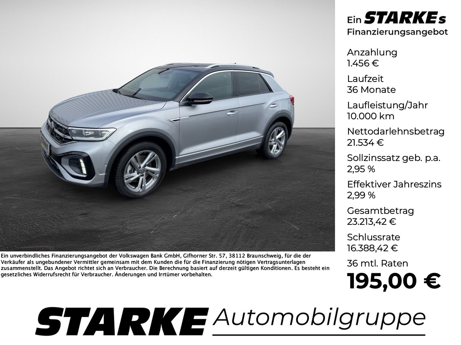 Volkswagen T-Roc 2.0 TDI DSG R-Line  AHK Navi LED Kamera PD