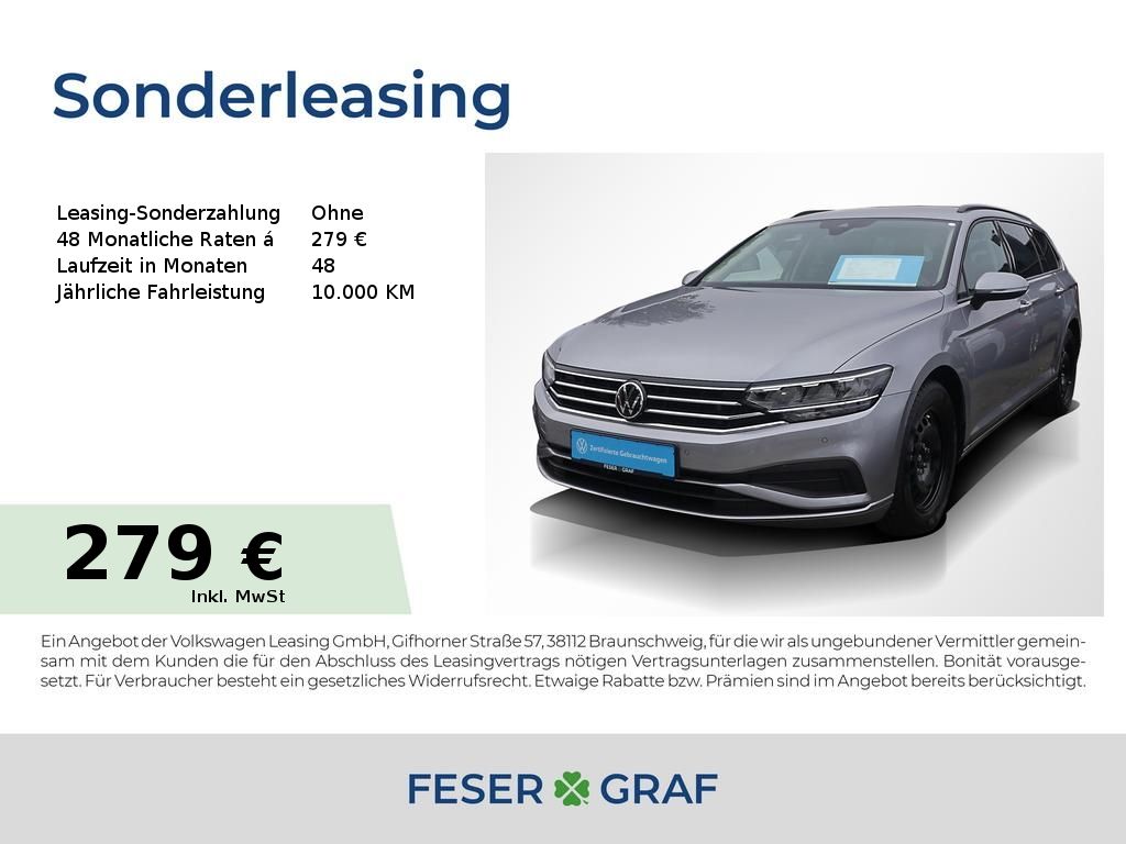 Volkswagen Passat Variant 2.0 TDI AHK Navi LED CarPlay PDC