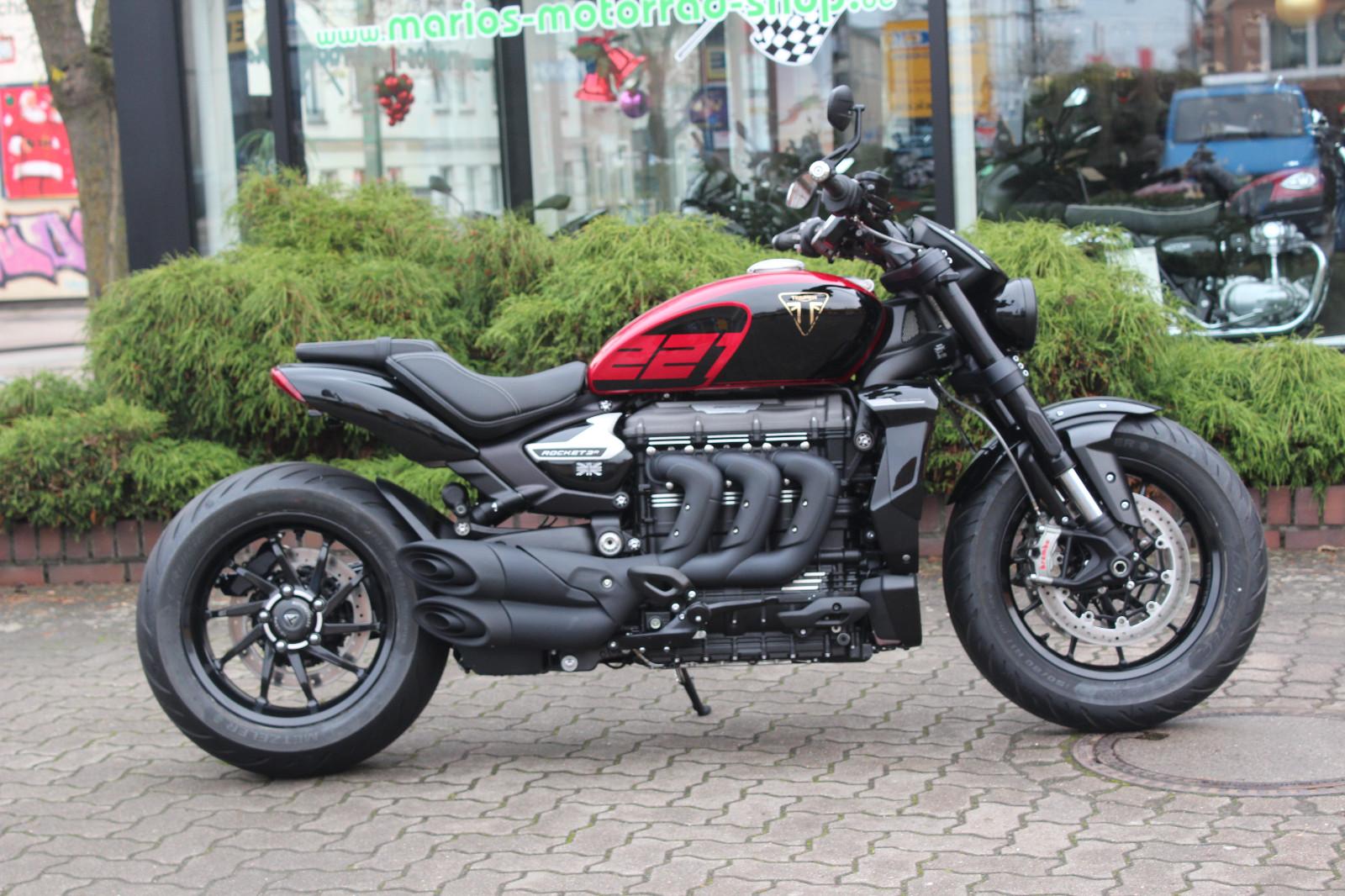 Triumph Rocket 3 Storm "R"  / inkl. seitl. Kennzeichen!
