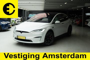 Tesla Model X Plaid AWD 6p. 100kWh | SOH 89.9% | Weiß