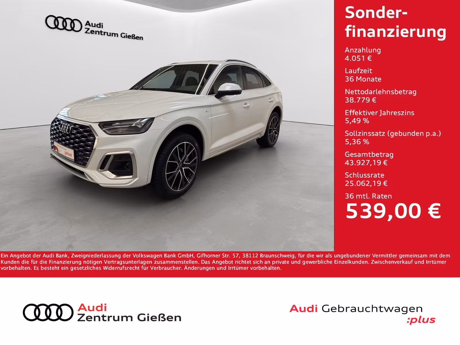 Audi Q5 Sportback 40 TDI quattro S line Kamera Navi L