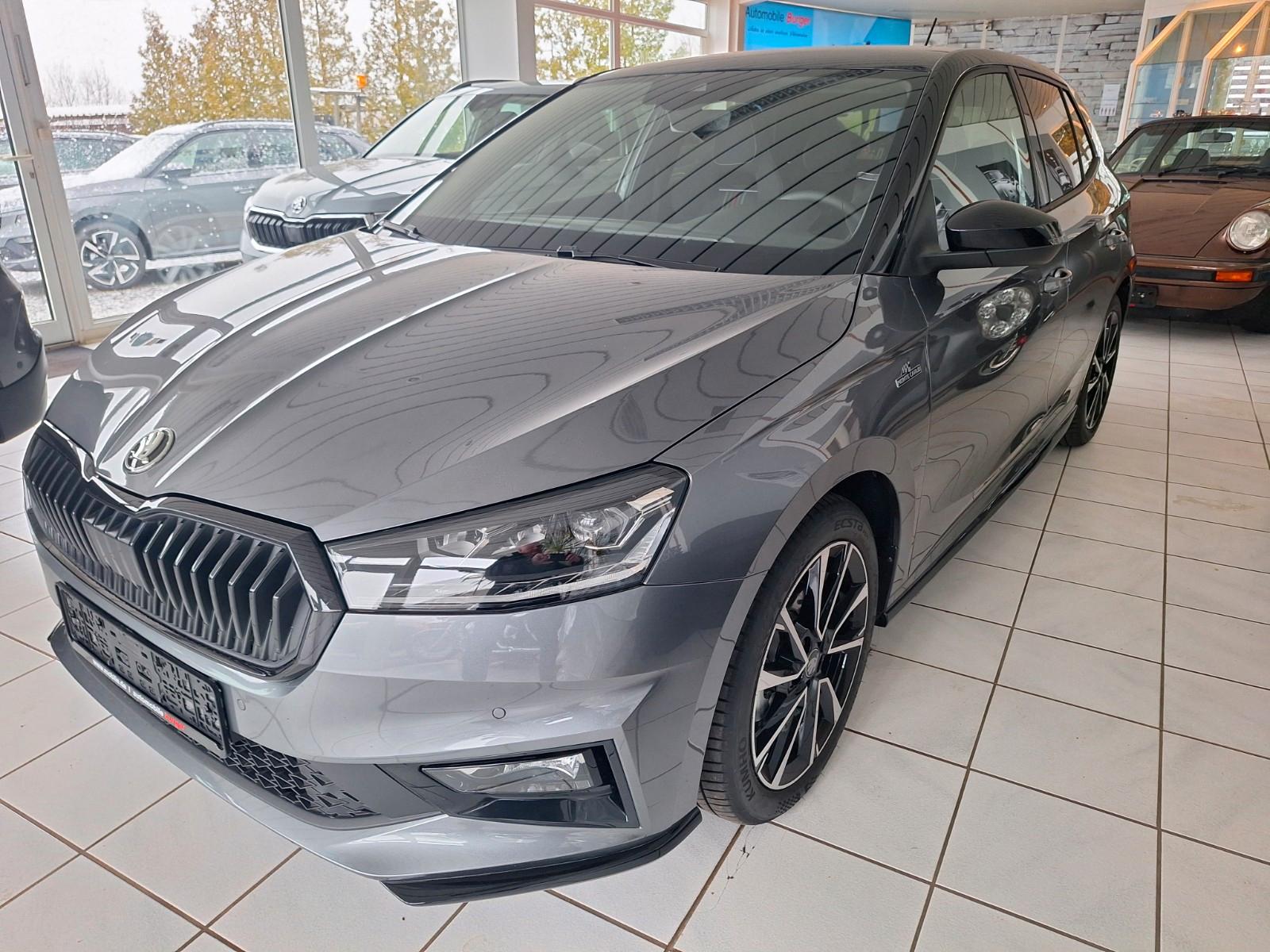 Skoda Fabia 1,0 TSI DSG Monte Carlo/Kamera/SunSet/17"