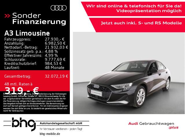 Audi A3 Limousine advanced 35 TFSI