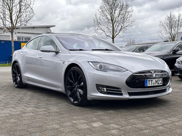 Tesla Model S P85D+ Pano Supercharger 21" Luftfederung