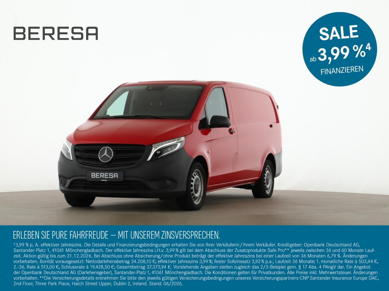 Mercedes-Benz Vito 116 CDI Kasten Lang Kamera LED Sitzhz Klima