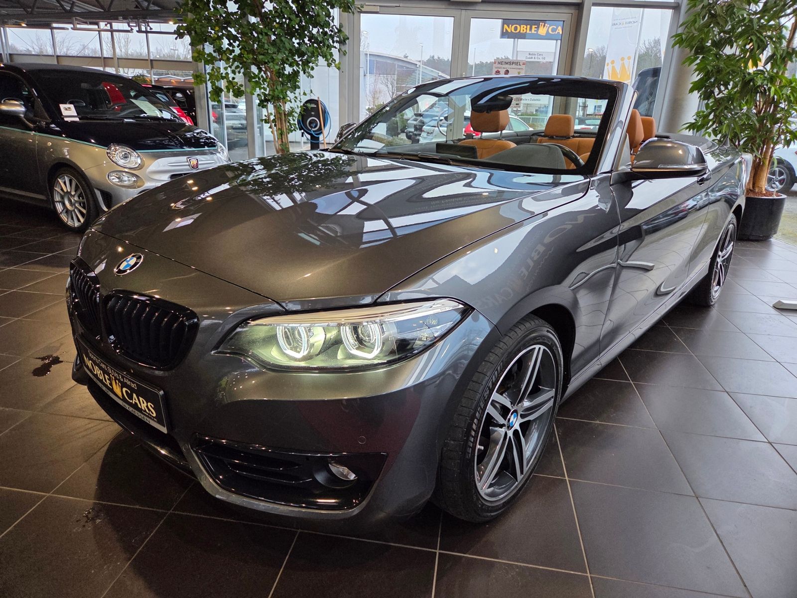 Fahrzeugabbildung BMW 220d Cabrio Sport Line H/K LED NAV SHZ PDC 17"