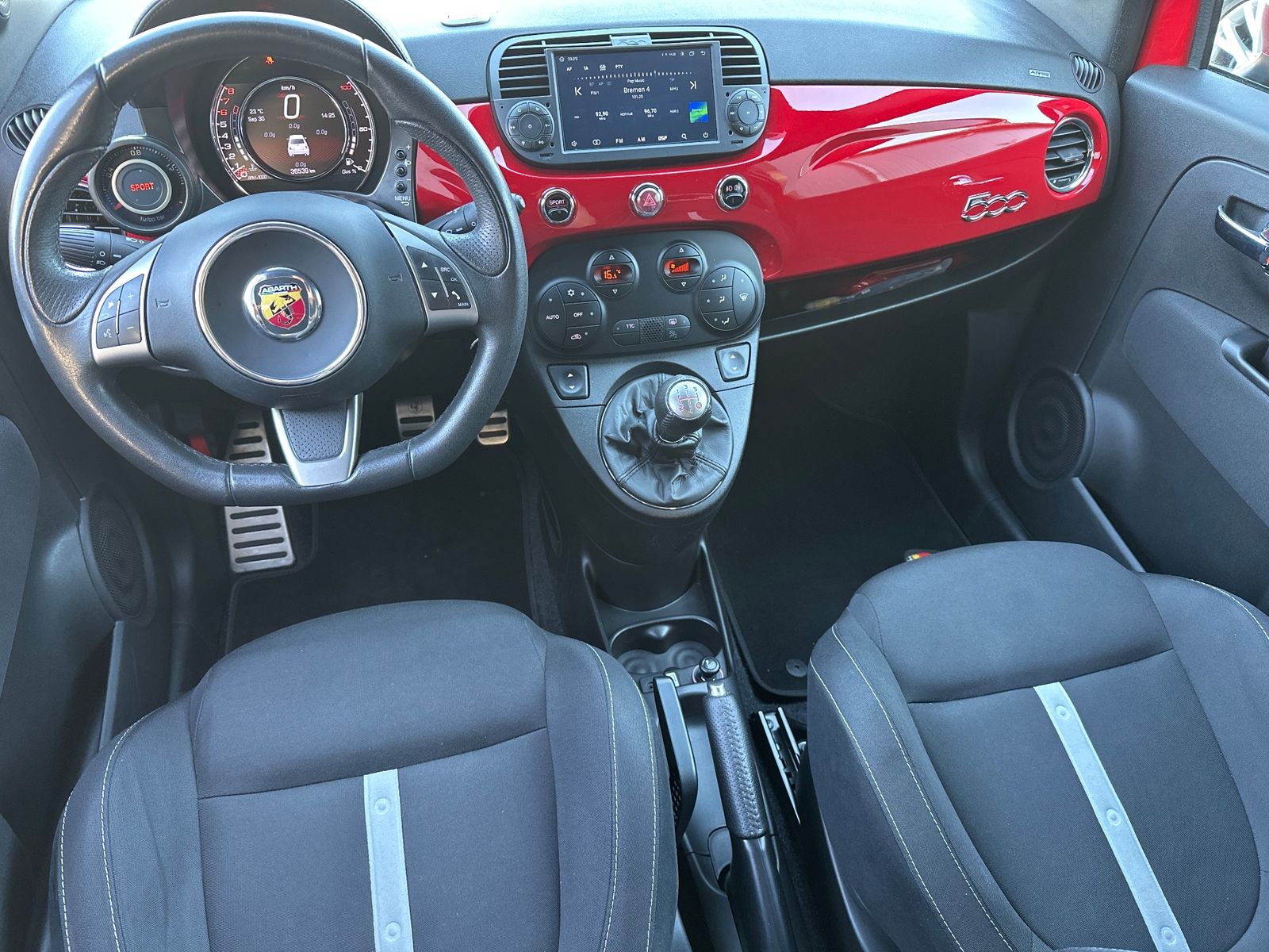 Fahrzeugabbildung Fiat 500 Abarth 1.4 T 500 Pandemonio 17ZO+BLUETOOTH