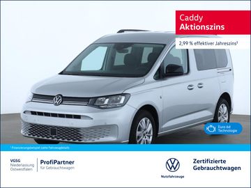 VW Caddy Life TDI 90KW Parklenkassistent Klima