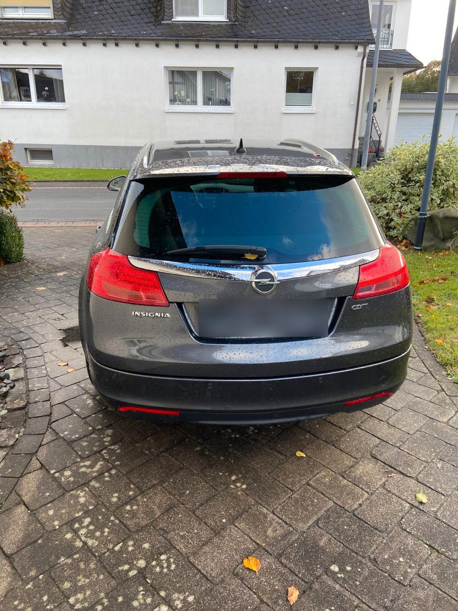 Opel Insignia 2012 — rear view