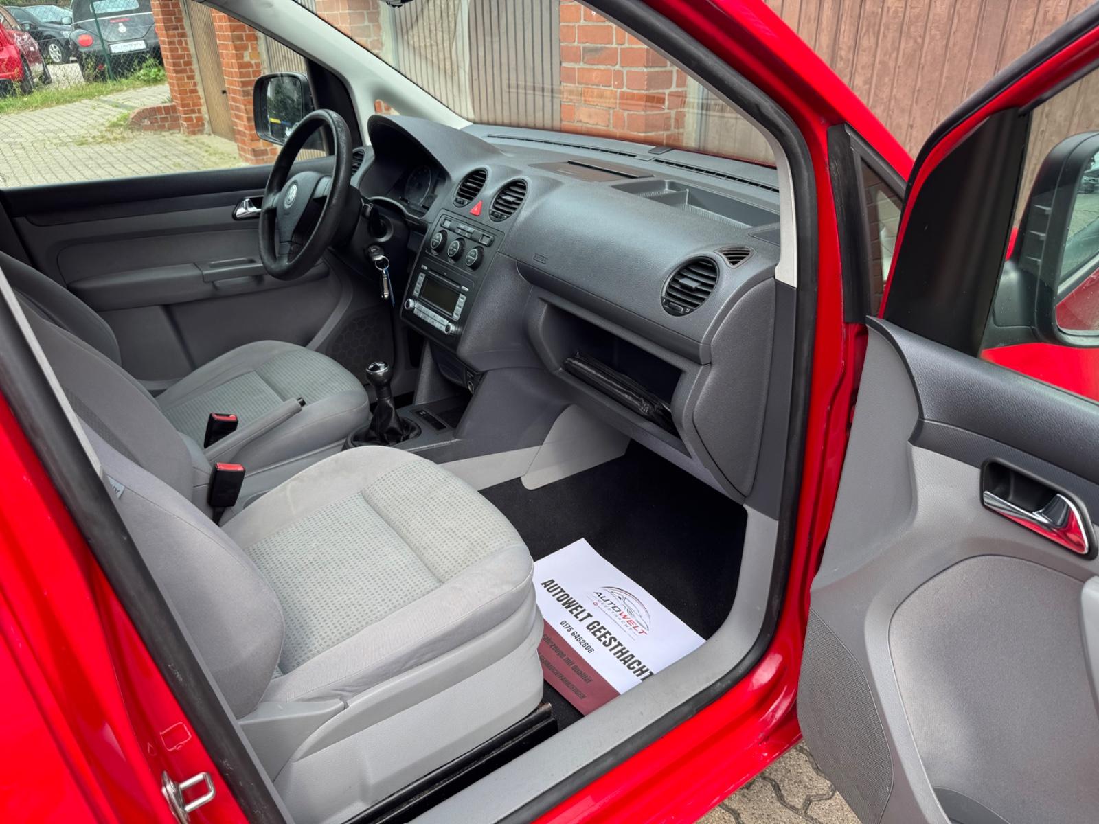 Volkswagen Caddy Life Team 7-Sitze,Klima,Allwetter,TÜV+Insp