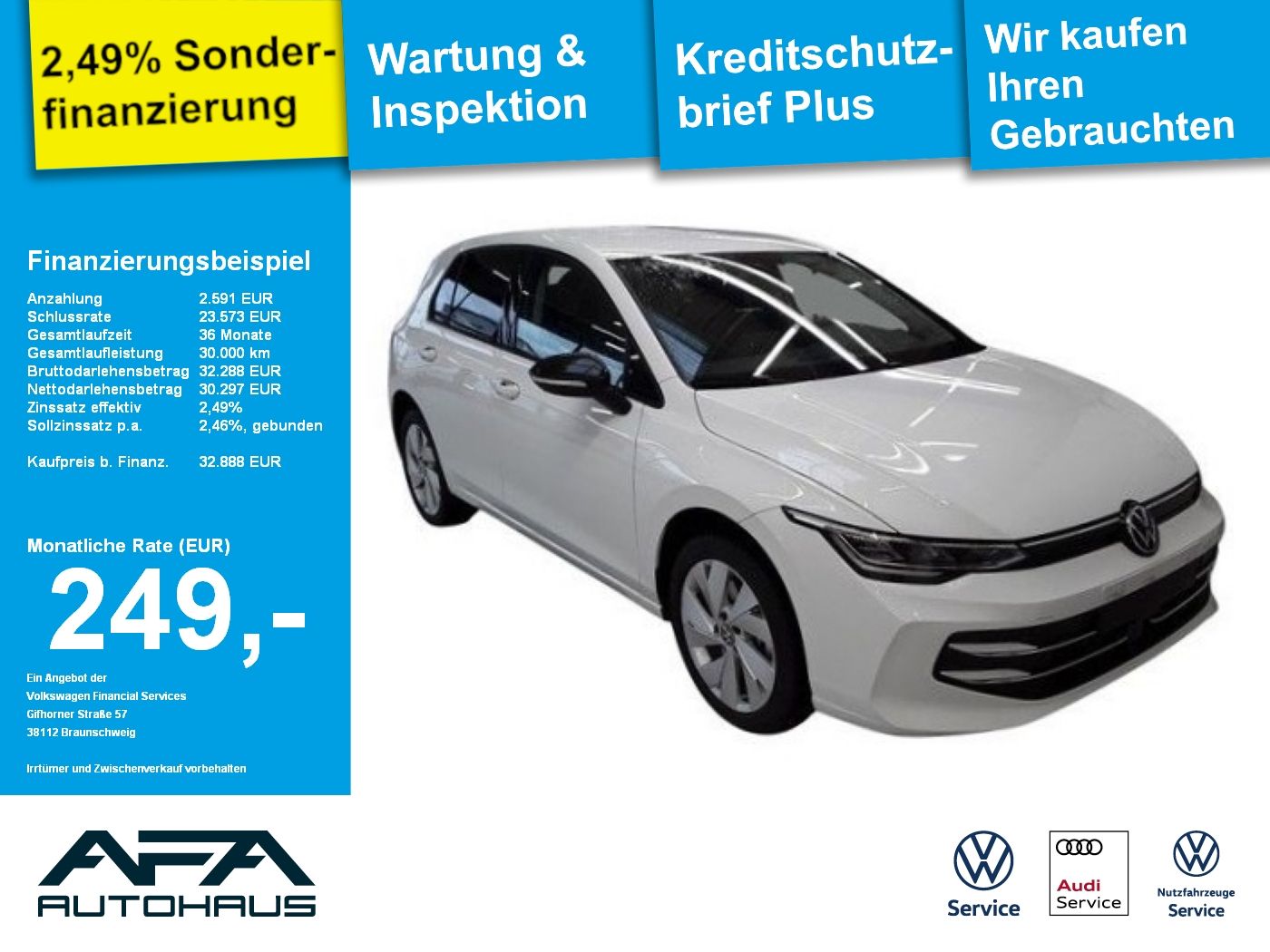 Volkswagen Golf VIII 1.5 eHybrid GOAL DSG LED*ACC*RFK*APP