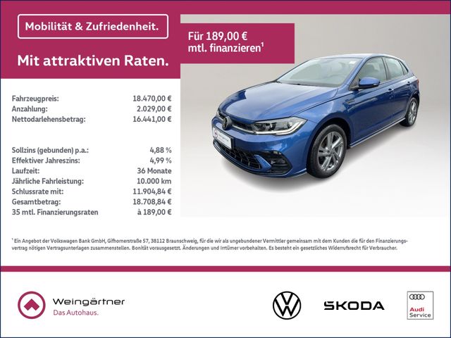 Polo 1.0 TSI R-Line, Matrix, App, Sitzhzg, Licht