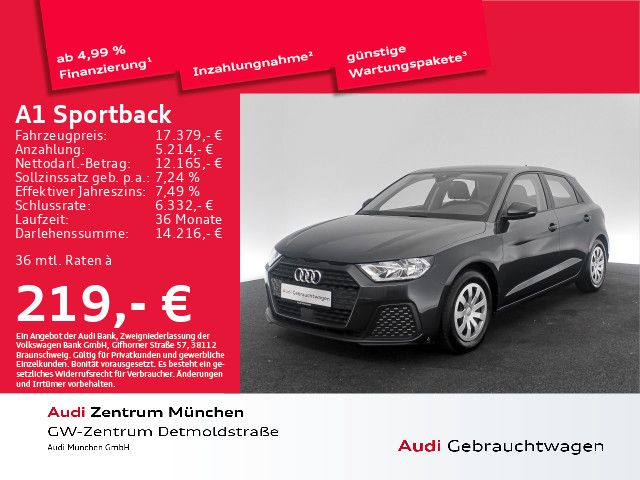 Audi A1 Sportback 25 TFSI Navi+/Virtual