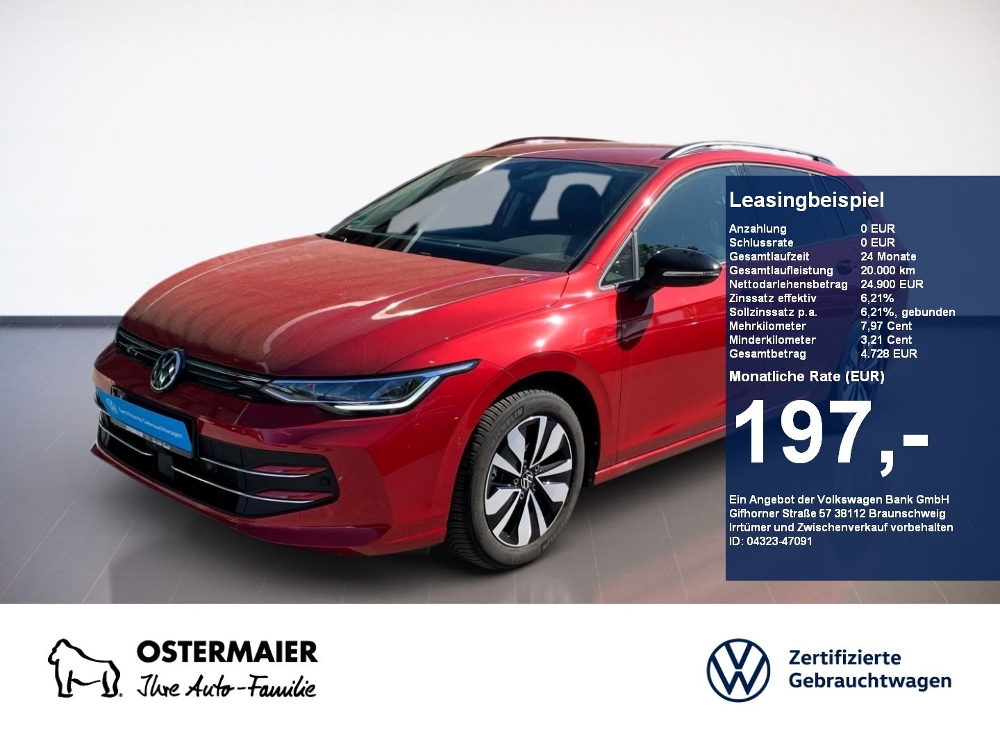 Volkswagen Golf VIII Variant GOAL 1.5TSI 116PS NP.39T AREA-