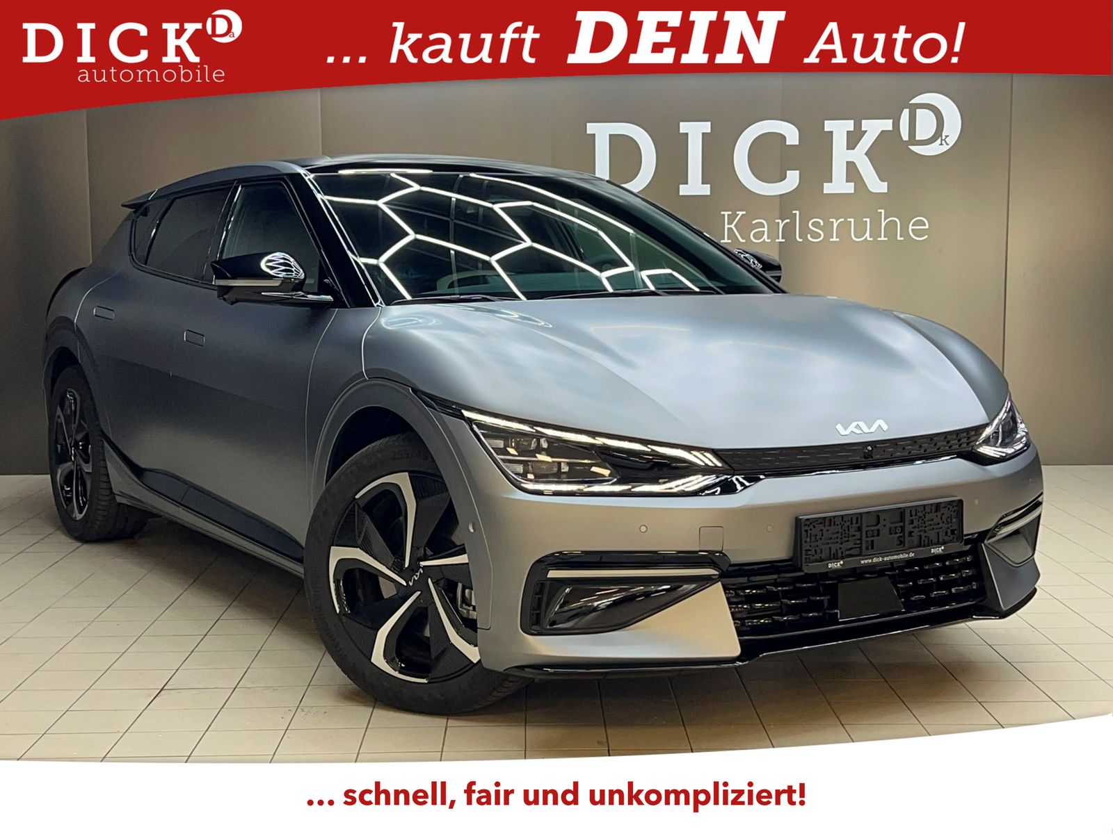 Fahrzeugabbildung Kia EV6 GT Line 4WD >PANO+LED+SHZ+HEAD+ACC+WP+360°+