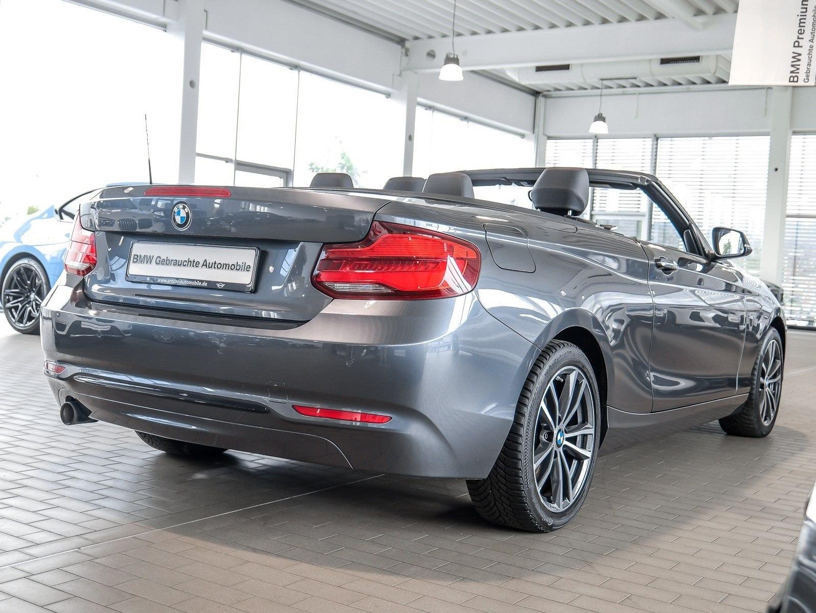 BMW 218i Cabrio Sport Line Leder Sitzheiz. Navi