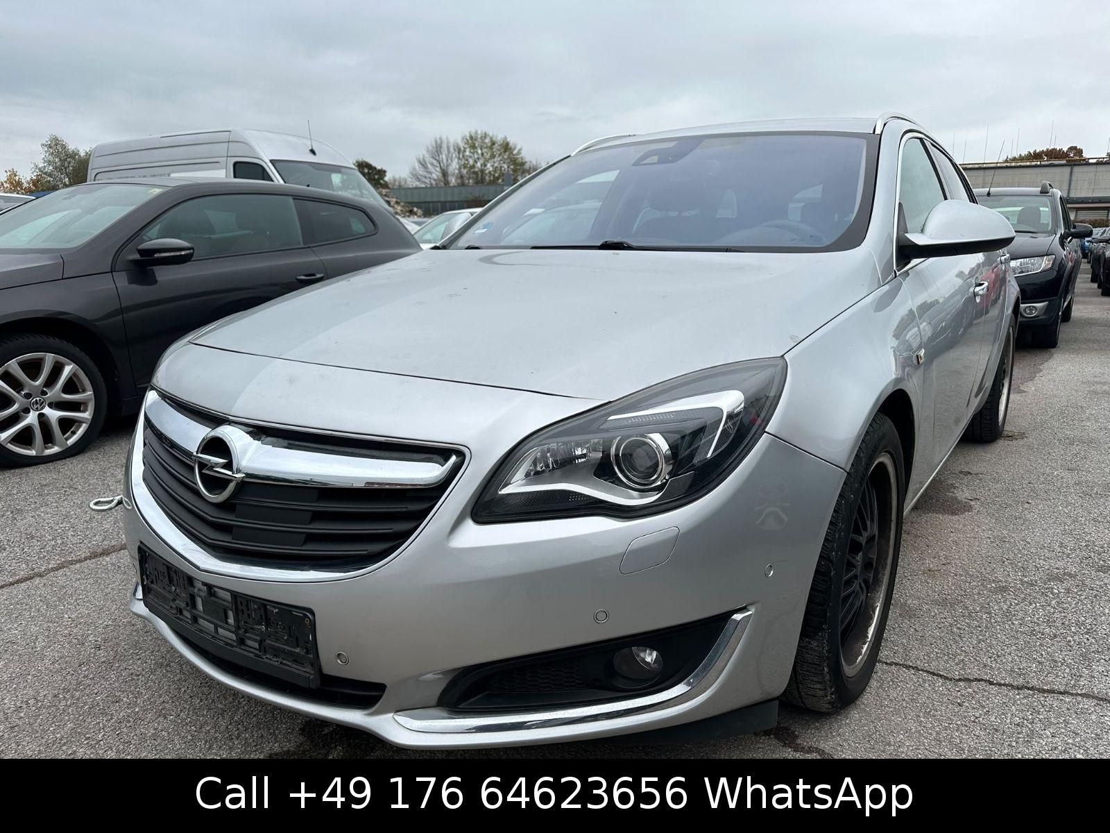 Opel Insignia 2015 — rear view