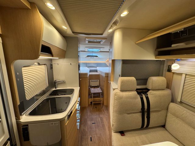 HYMER / ERIBA / HYMERCAR B MC T 580-Mercedes-Autom-LED Scheinw-Distron