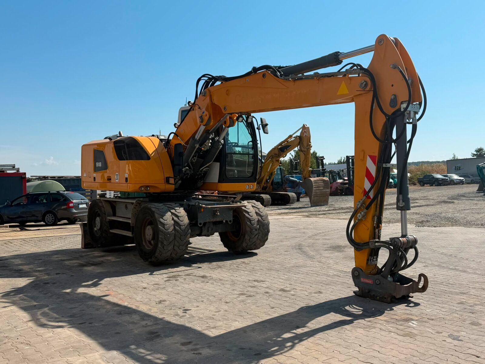 Fahrzeugabbildung Liebherr A 918 Litronic Mobilbagger